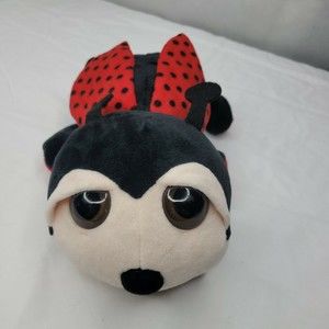 PLUSH BIG EYED LADYBUG VELOUR 9" DREAMY EYE SPRING BUG TREASURES LLC
